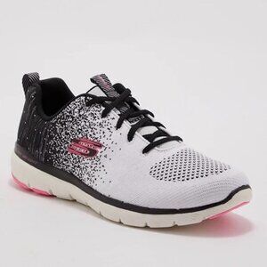 Skechers Flex Appeal 3.0 She’s Iconic Black and White